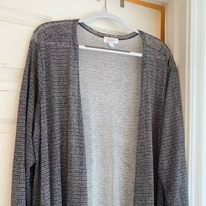 LulaRoe 2x Sarah Duster Cardigan